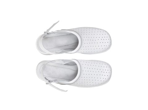 Women’s White Slip-On Clogs