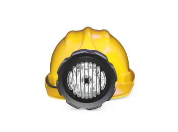 Hardhat with 300 Lumen LED Light